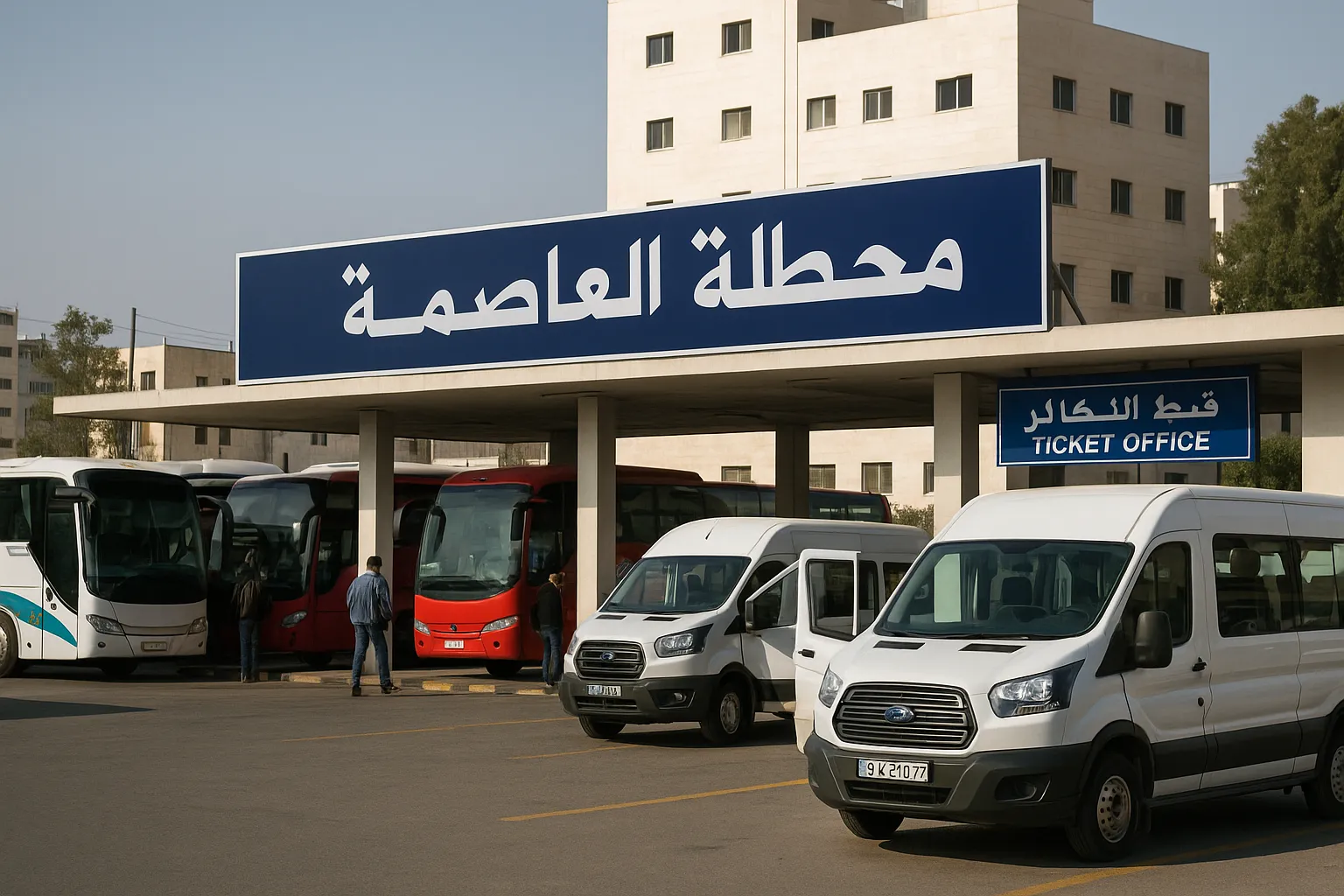 شركات النقل التي تعمل من محطة العاصمة
