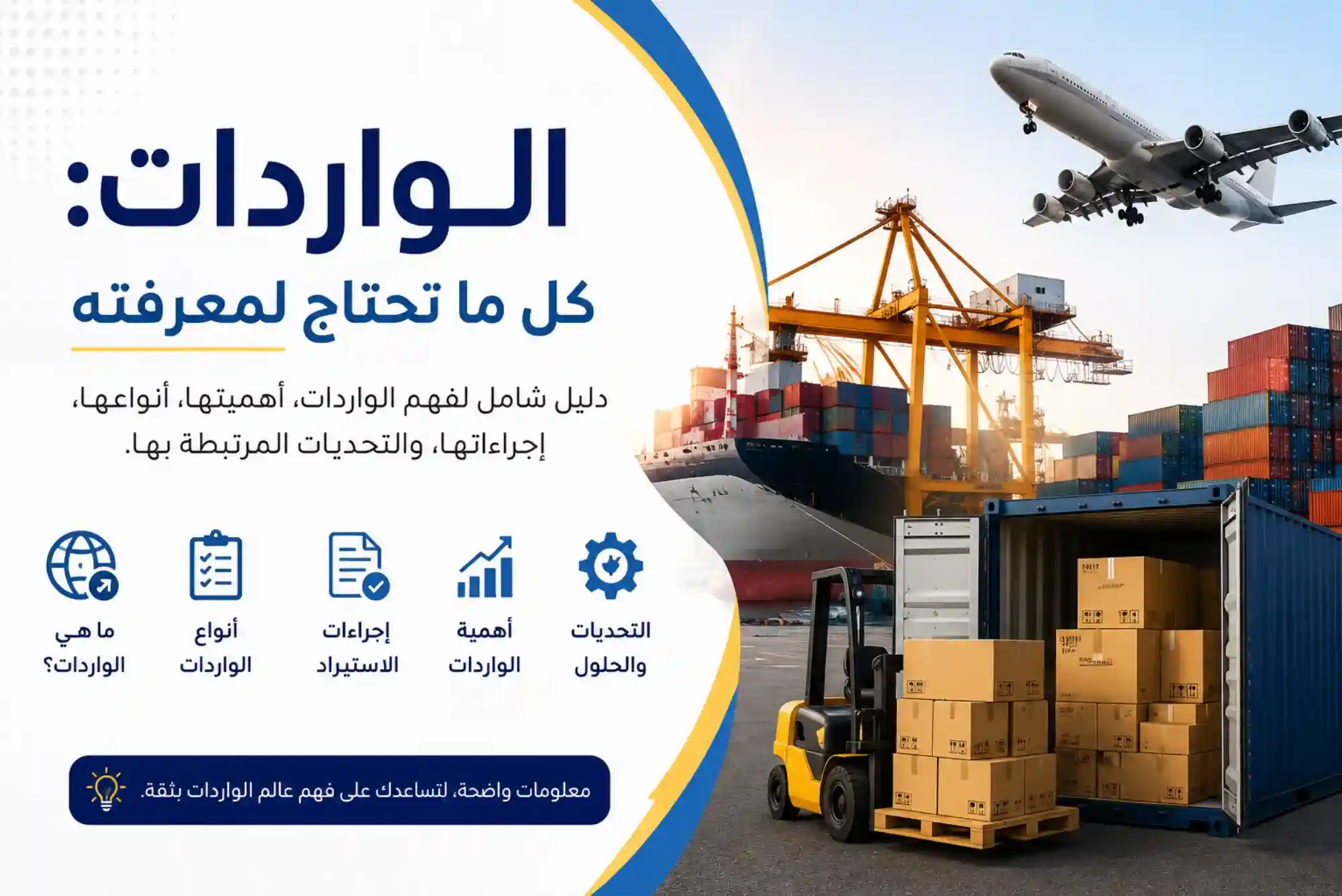 الواردات: كل ما تحتاج لمعرفته