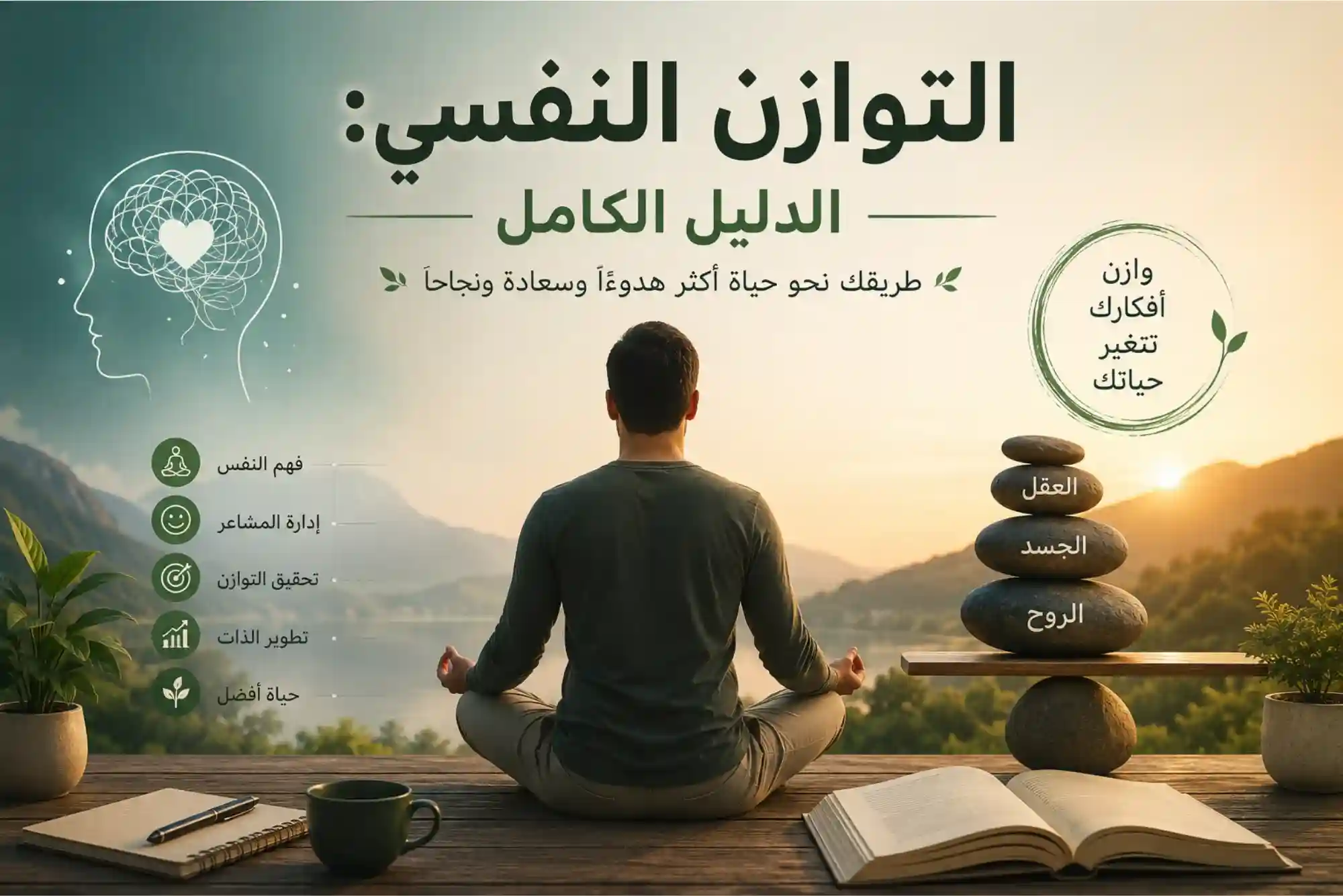 التوازن النفسي: الدليل الكامل
