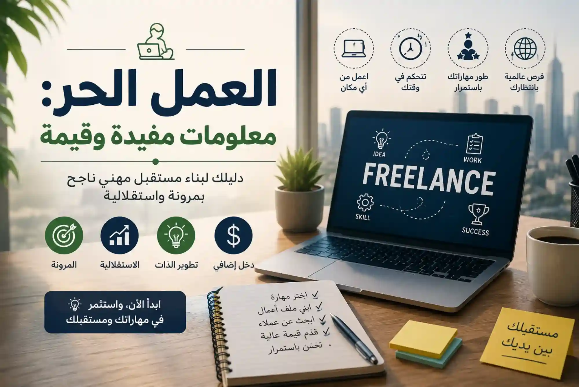 العمل الحر: معلومات مفيدة وقيمة