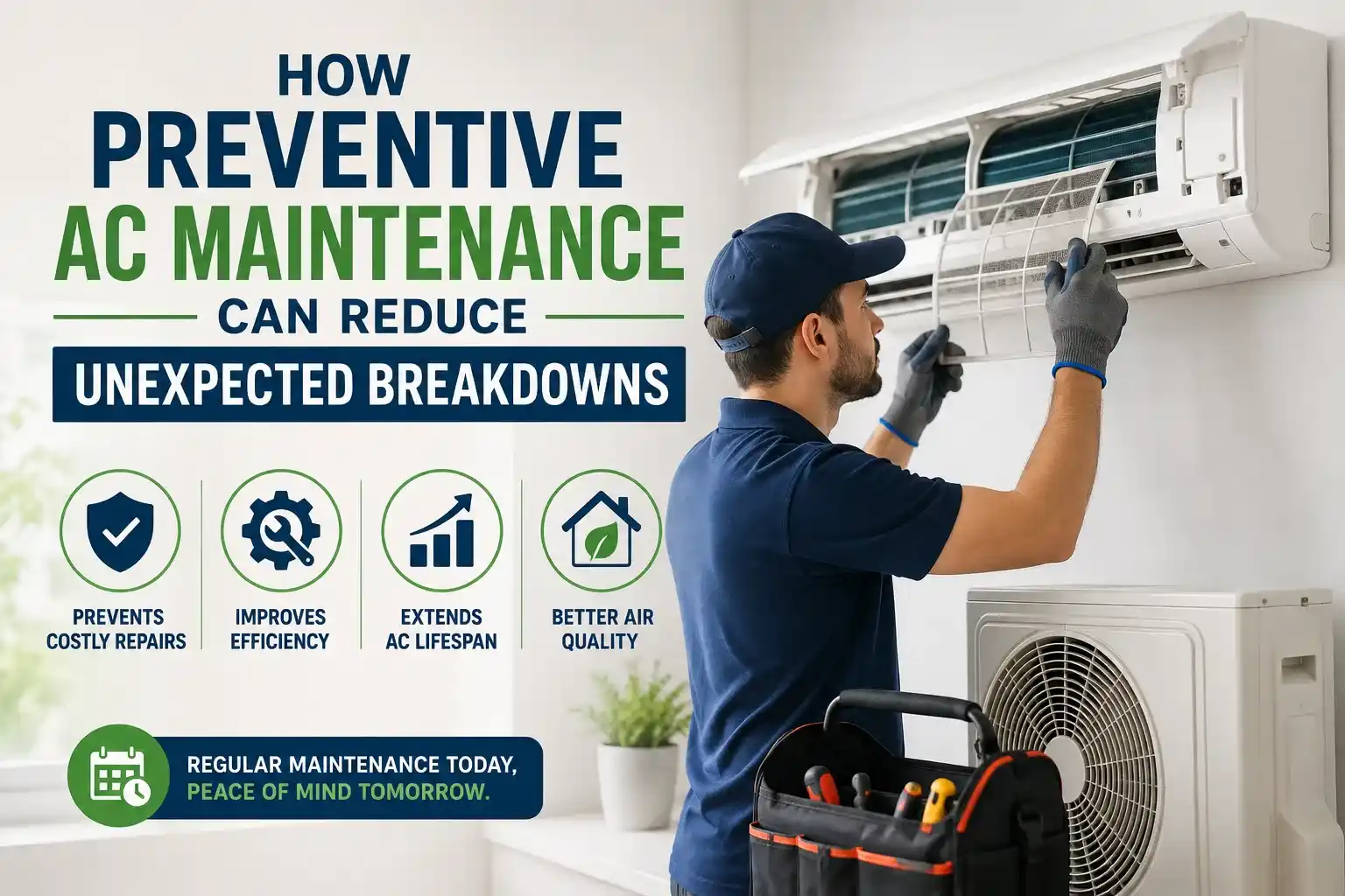 How Preventive AC Maintenance Can Reduce Unexpected Breakdowns