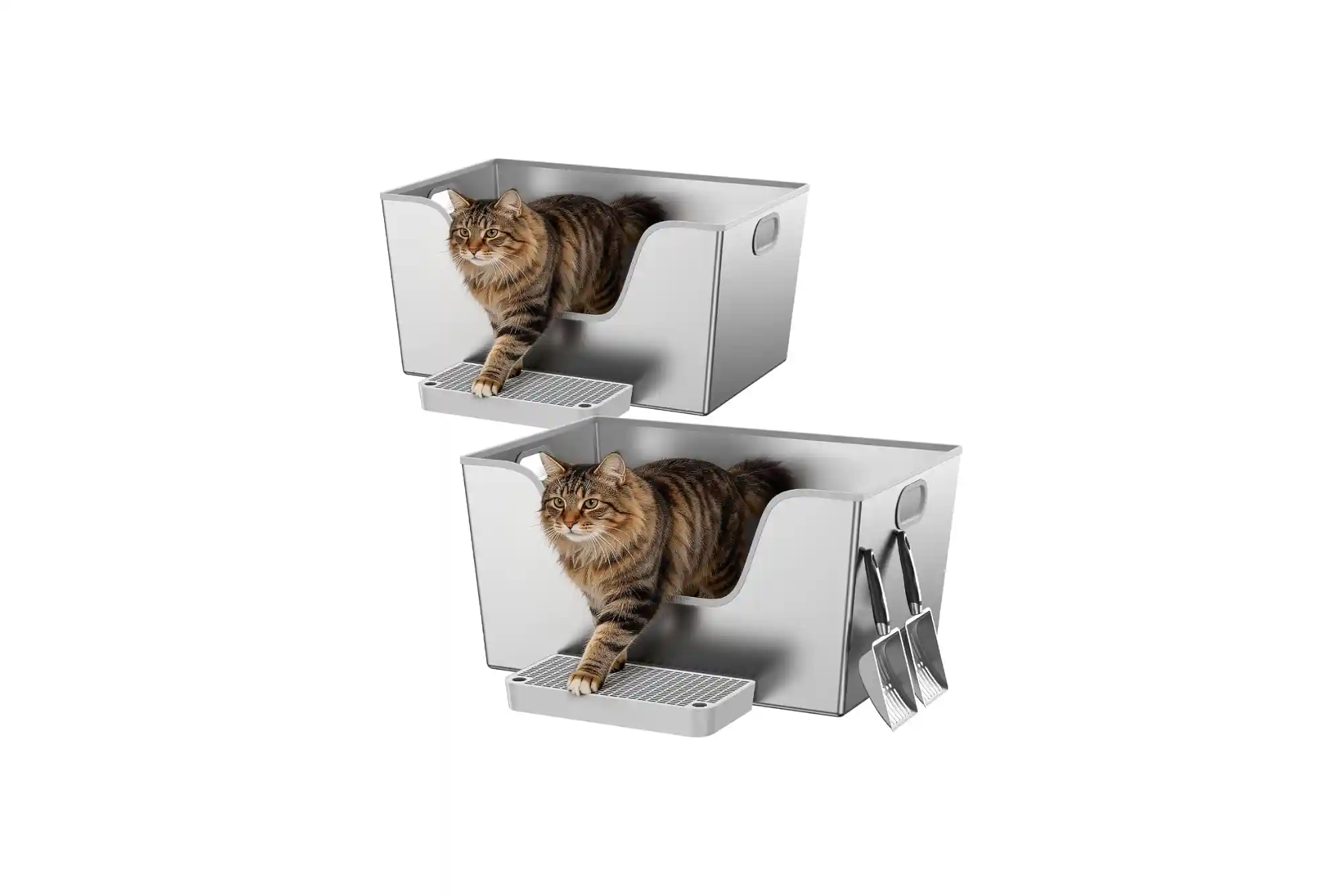Best Top-Entry and High-Sided Litter Boxes for Cats That Kick Litter and High Pee-ers